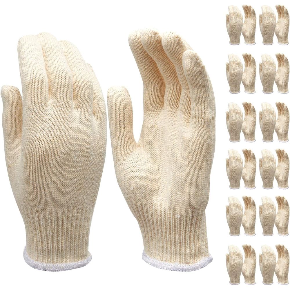 Heat Resistant Glove - Cotton BBQ Grilling Gloves, Heat-Resistant Liners,