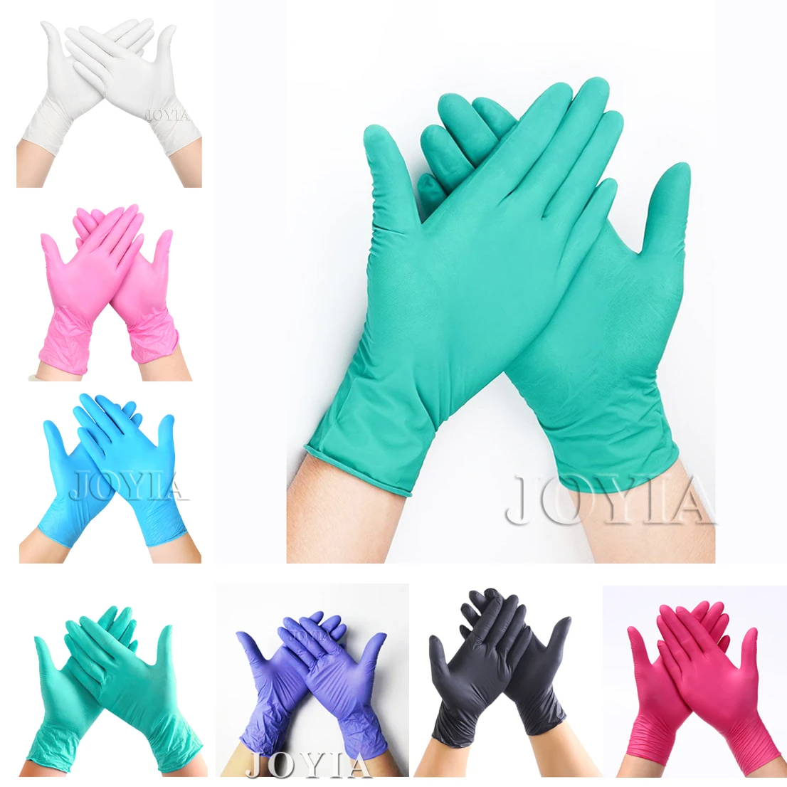 Green Disposable Gloves Pink E - Exam Glove Nitrile のレビューと価格