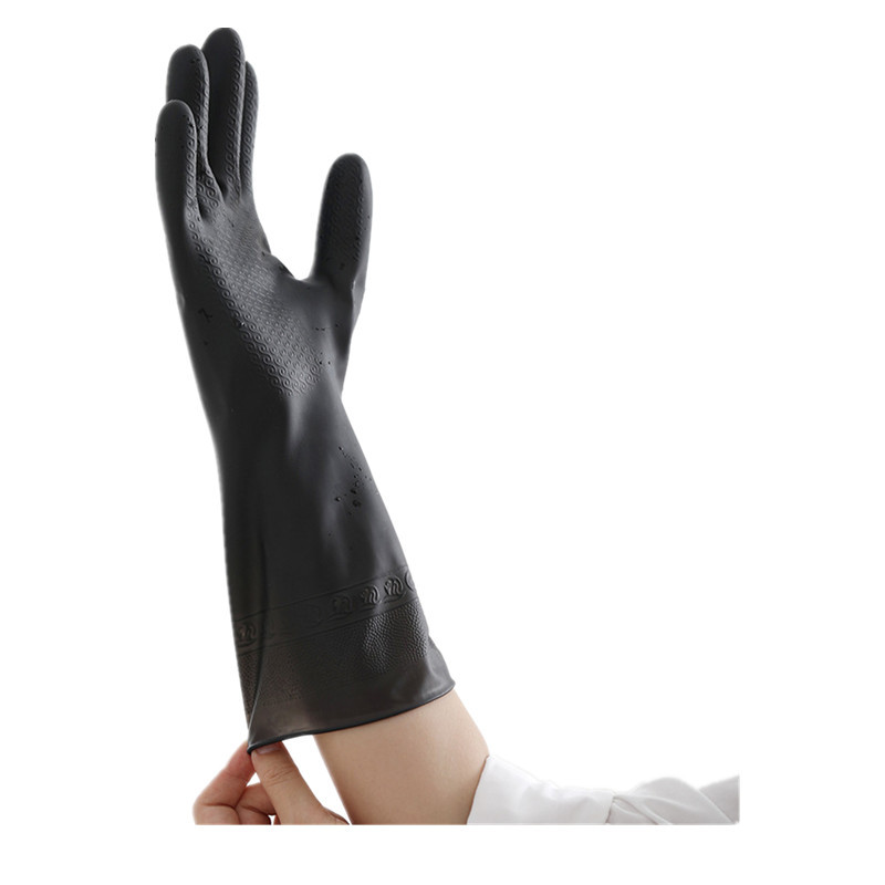 1 Pair Black Gloves Home Washi - Dish Glove Rubber のレビューと価格