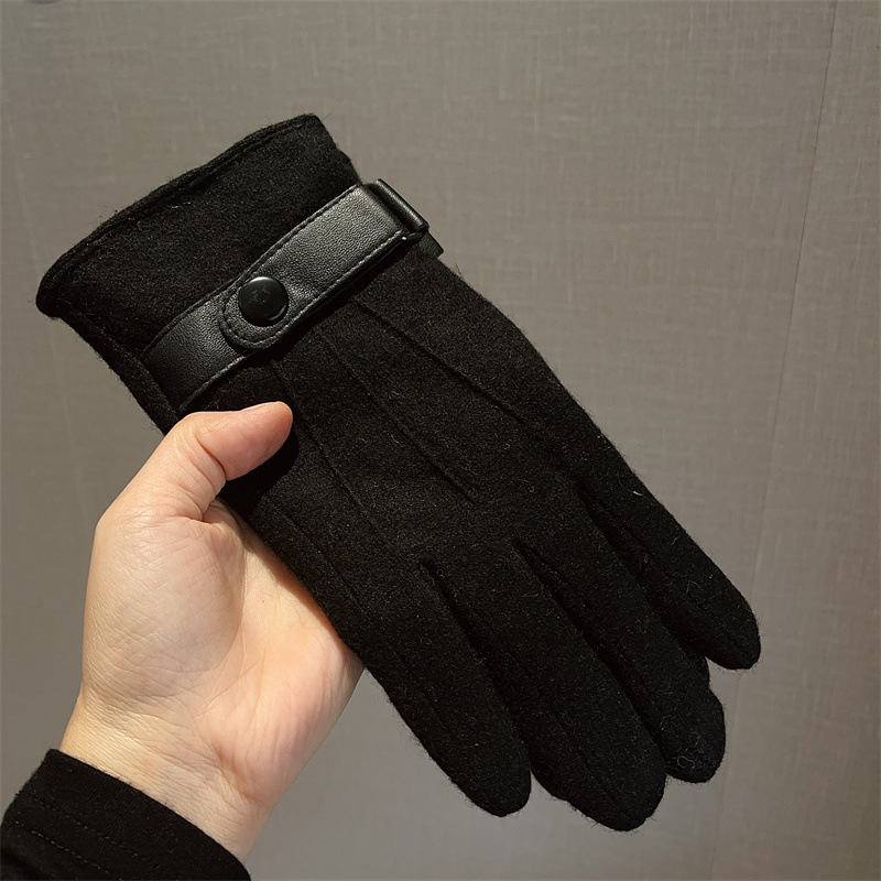 Gloves Men Wool Fleece Lined T - Wool Glove Lined のレビューと価格