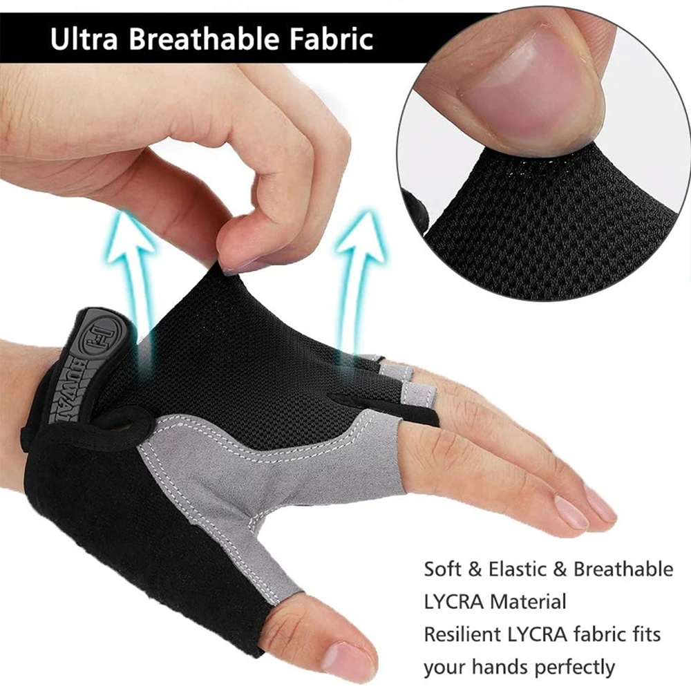 Non-Slip Half-Finger Training  - Workout Glove Gym のレビューと価格