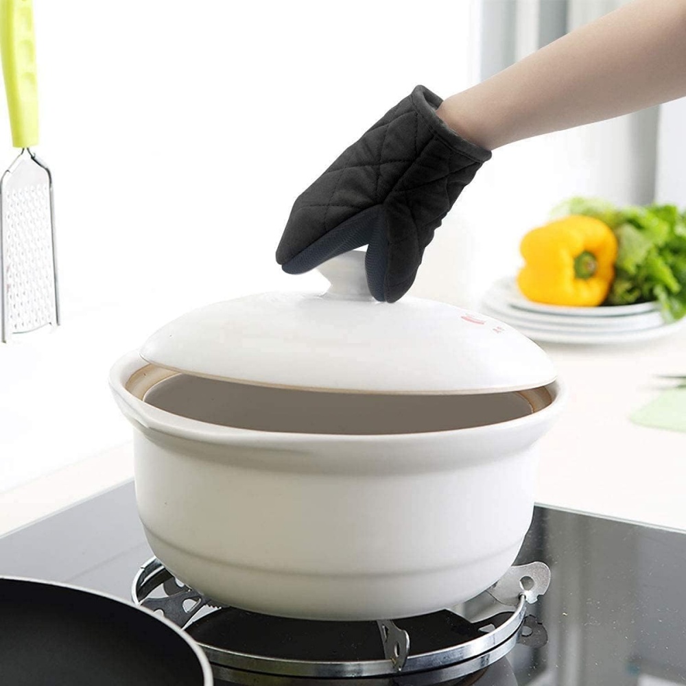 Oven Mitts 500°F Heat Resistan - Oven Mitt Silicone のレビューと価格
