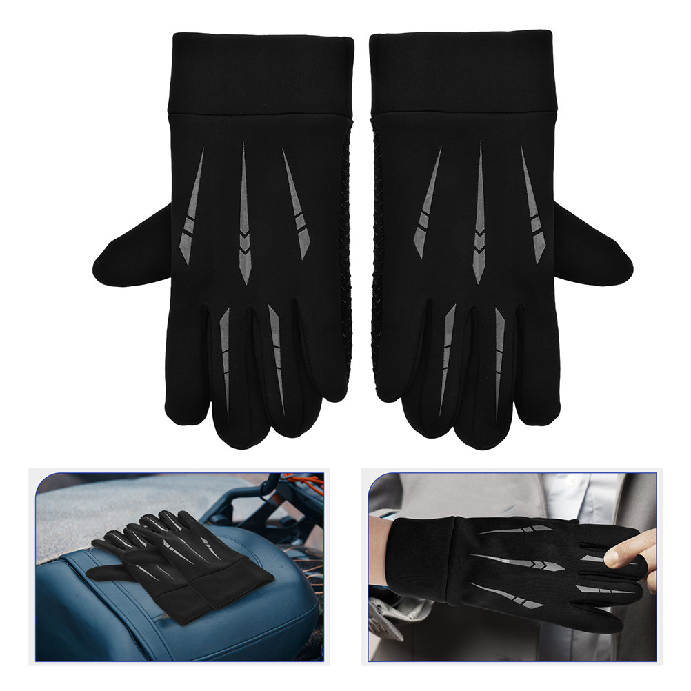 2Pairs Full Finger Motorcycle  - Winter Glove Insulated のレビューと価格