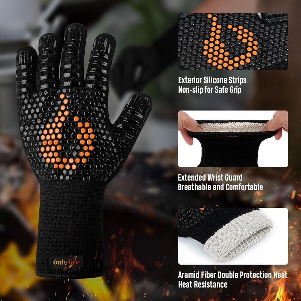 Heat Resistant Grill Gloves fo - Heat Resistant Glove のレビューと価格