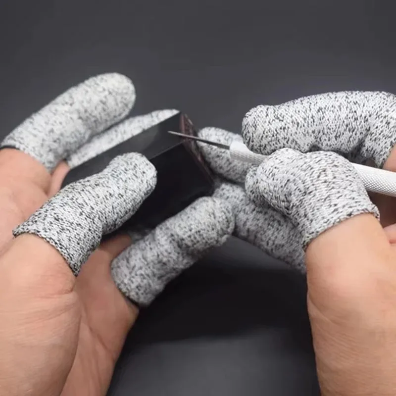 50PCS  Anti-Cut Finger Cots Pr - Cut Resistant Glove のレビューと価格