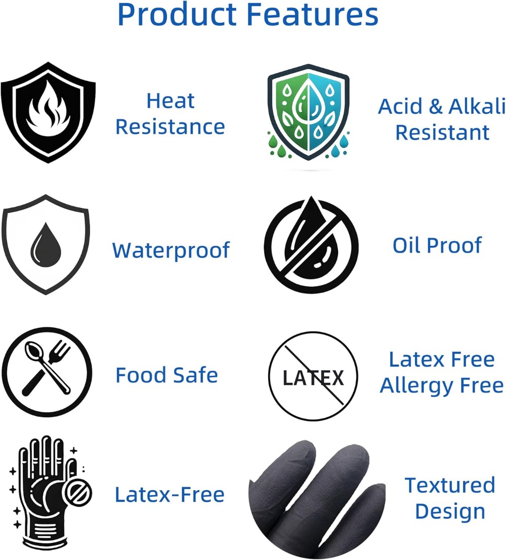 Heat Resistant BBQ Gloves: 4 R - Heat Resistant Glove のレビューと価格