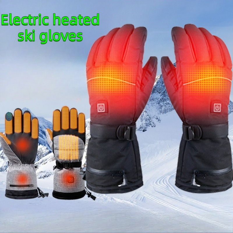 Waterproof Electric Heated Ski - Ski Glove Waterproof のレビューと価格