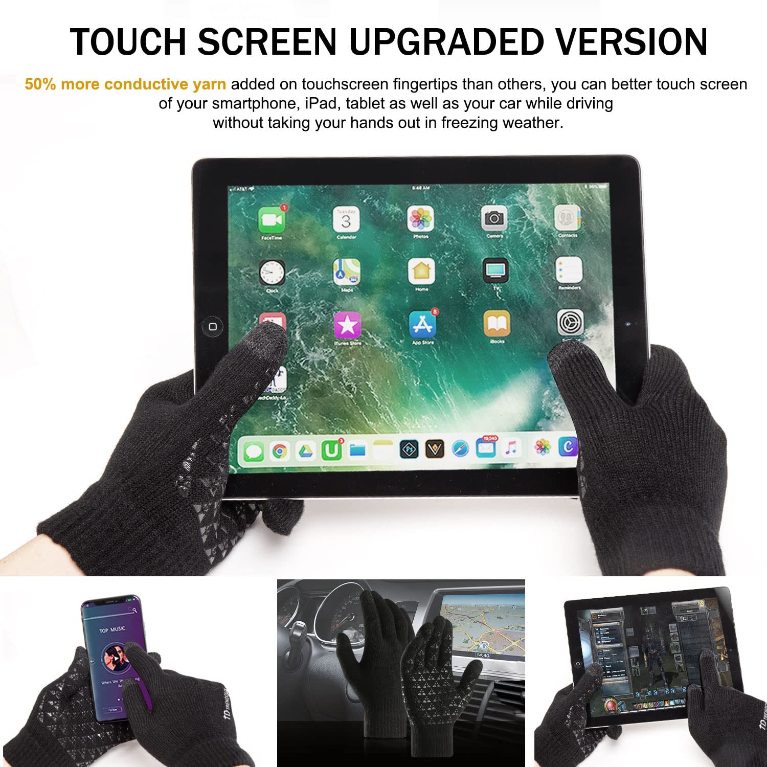 1-5Pairs Winter Outdoor Sports - Magic Touch Glove のレビューと価格