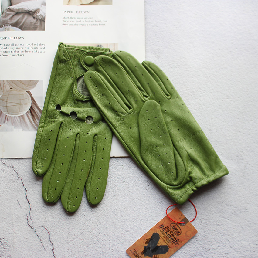 Women's Summer Full Finger Lea - Leather Driving Glove のレビューと価格