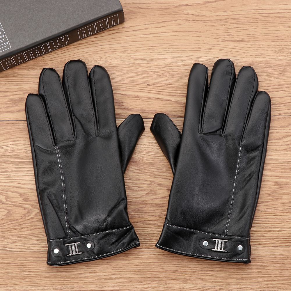 Men's Fleece Thermal Leather G - Leather Driving Glove のレビューと価格
