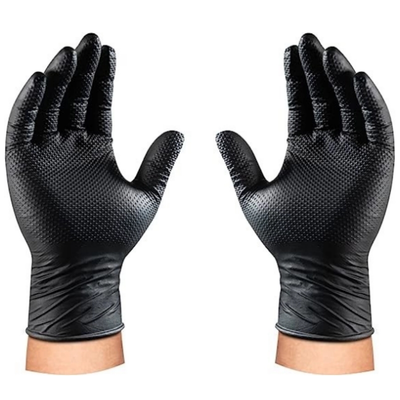 8Mil Heavy Duty Black Nitrile  - Nitrile Mechanic Glove のレビューと価格
