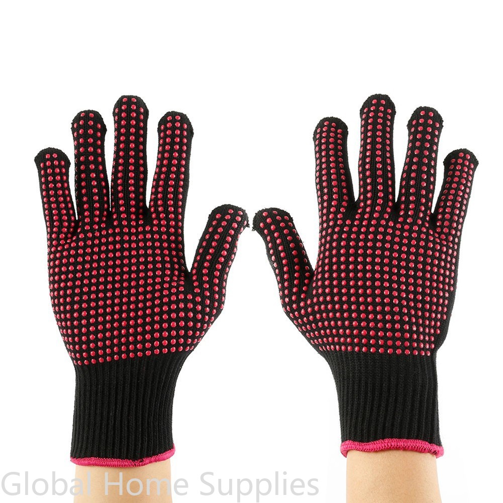 Barbecue Anti-scald Gloves Mic - Oven Mitt Silicone のレビューと価格