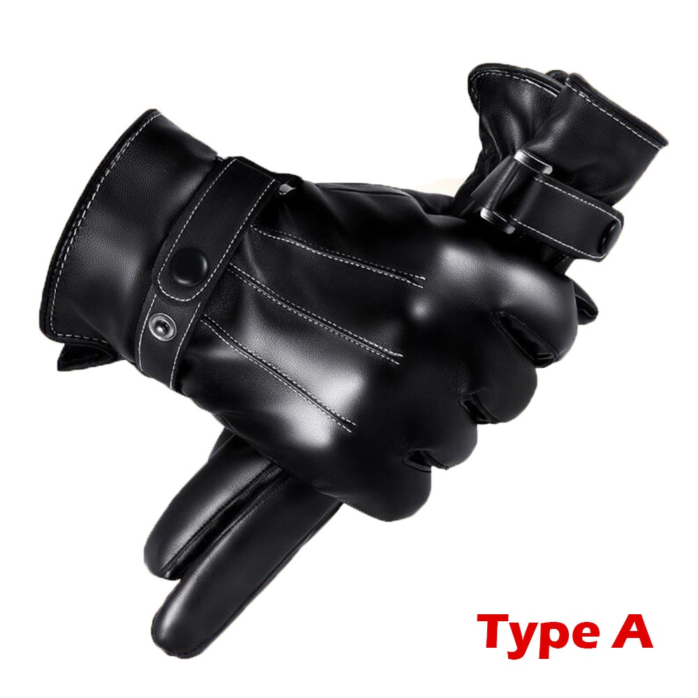1Pair Winter Gloves Warm Drivi - Leather Driving Glove のレビューと価格