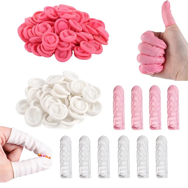 100/200PCS Disposable Finger C - Latex Disposable Glove のレビューと価格