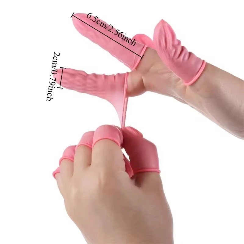 100/200PCS Disposable Finger C - Latex Disposable Glove のレビューと価格