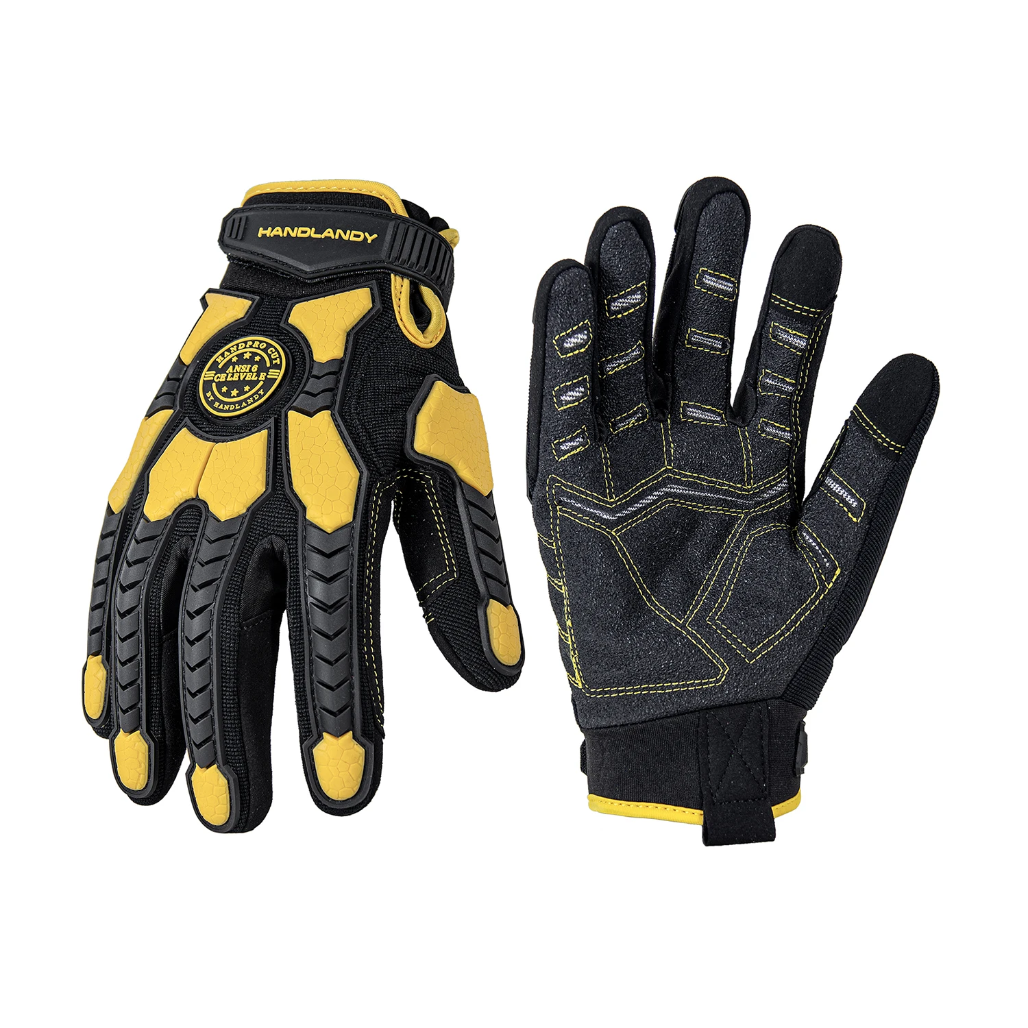 Heavy Duty Work Gloves, Cut 6  - Work Glove Impact のレビューと価格