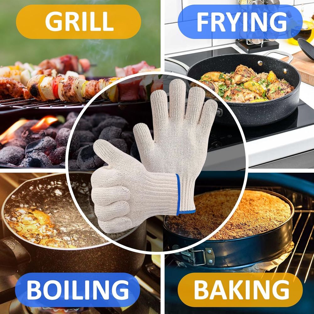 Heat-Resistant Gloves, 9.5 Len - Heat Resistant Glove のレビューと価格