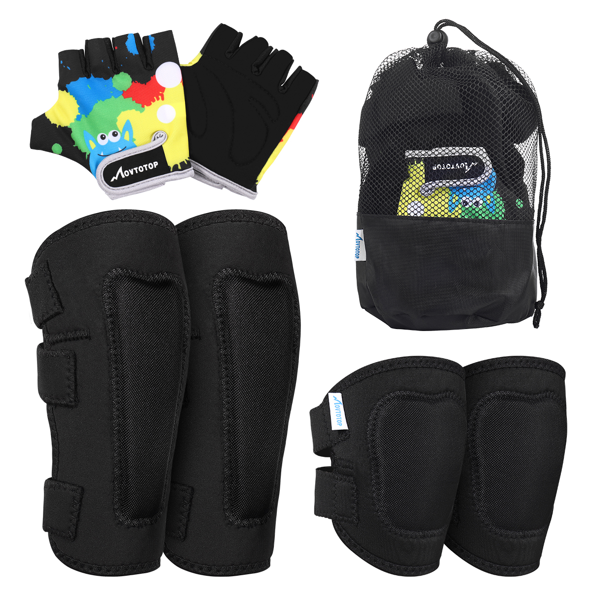 MOVTOTOP Protective Gear Set K - Cycling Glove Padded のレビューと価格