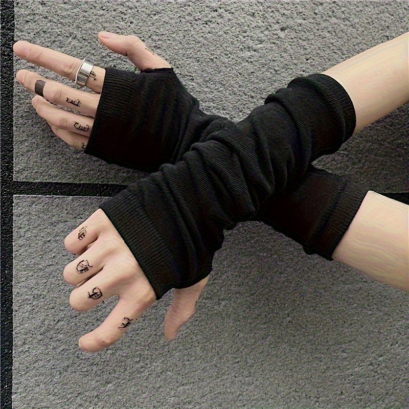 Fashion ninja arm cover, knitt - Fingerless Glove Knit のレビューと価格
