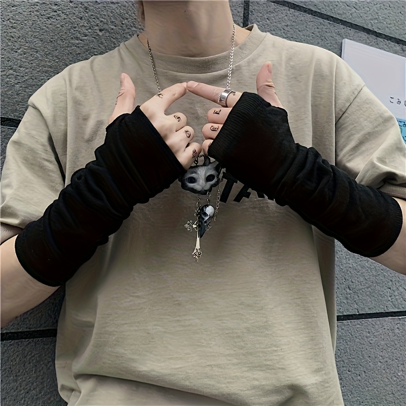 Fashion ninja arm cover, knitt - Fingerless Glove Knit のレビューと価格
