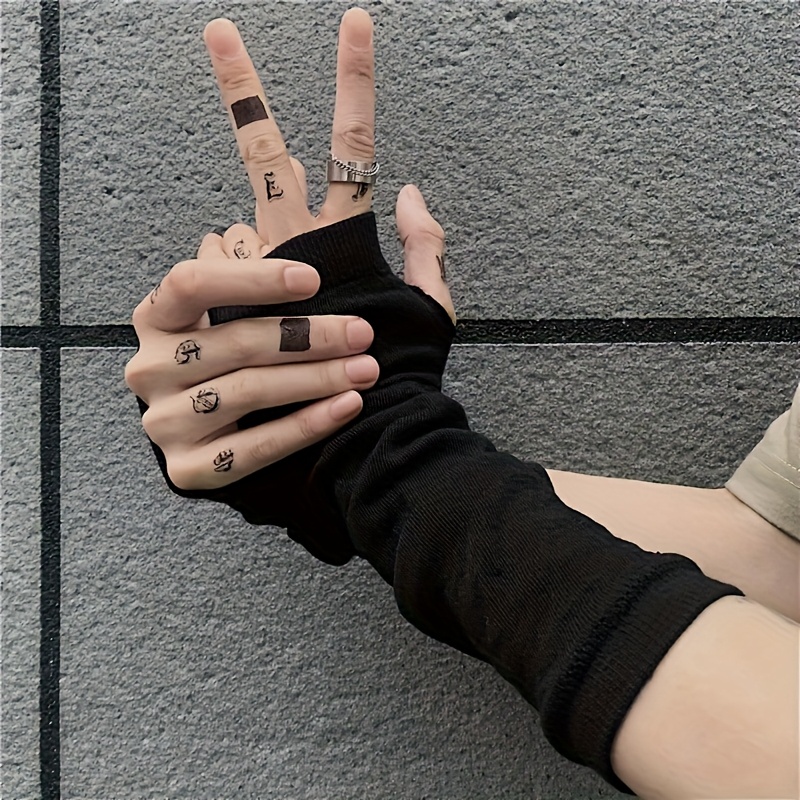 Fashion ninja arm cover, knitt - Fingerless Glove Knit のレビューと価格
