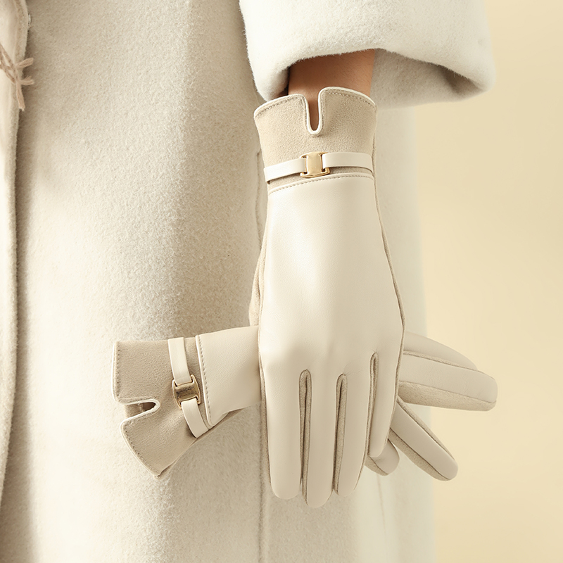 1 Pair of Gloves for Women in  - Leather Driving Glove のレビューと価格