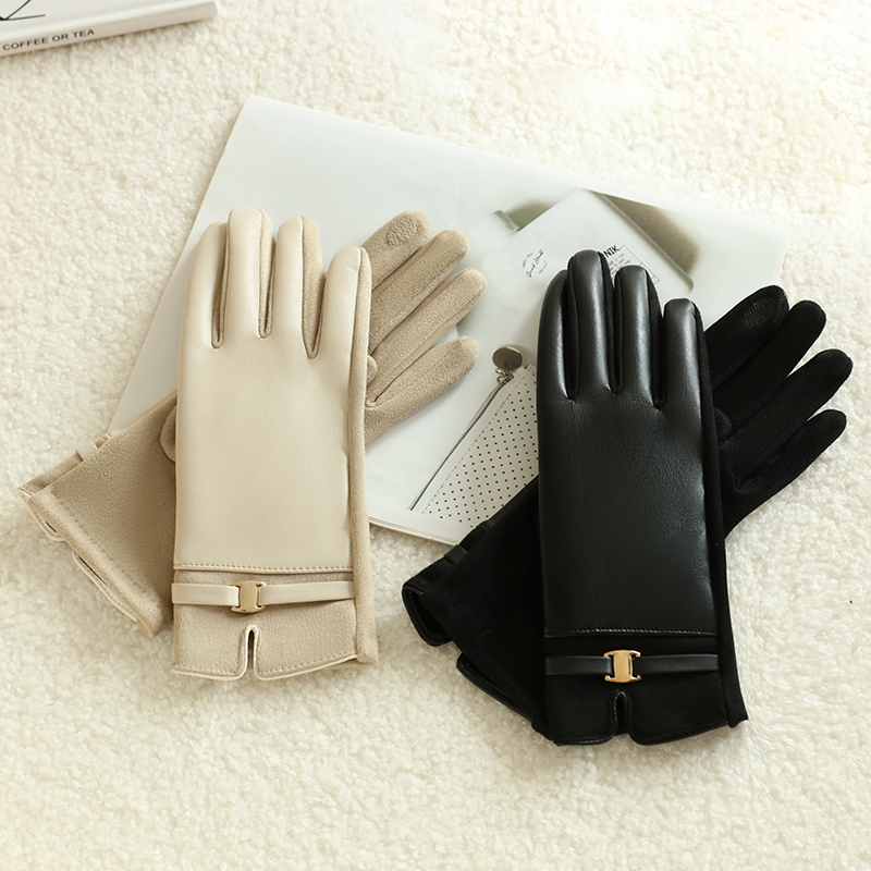 1 Pair of Gloves for Women in  - Leather Driving Glove のレビューと価格
