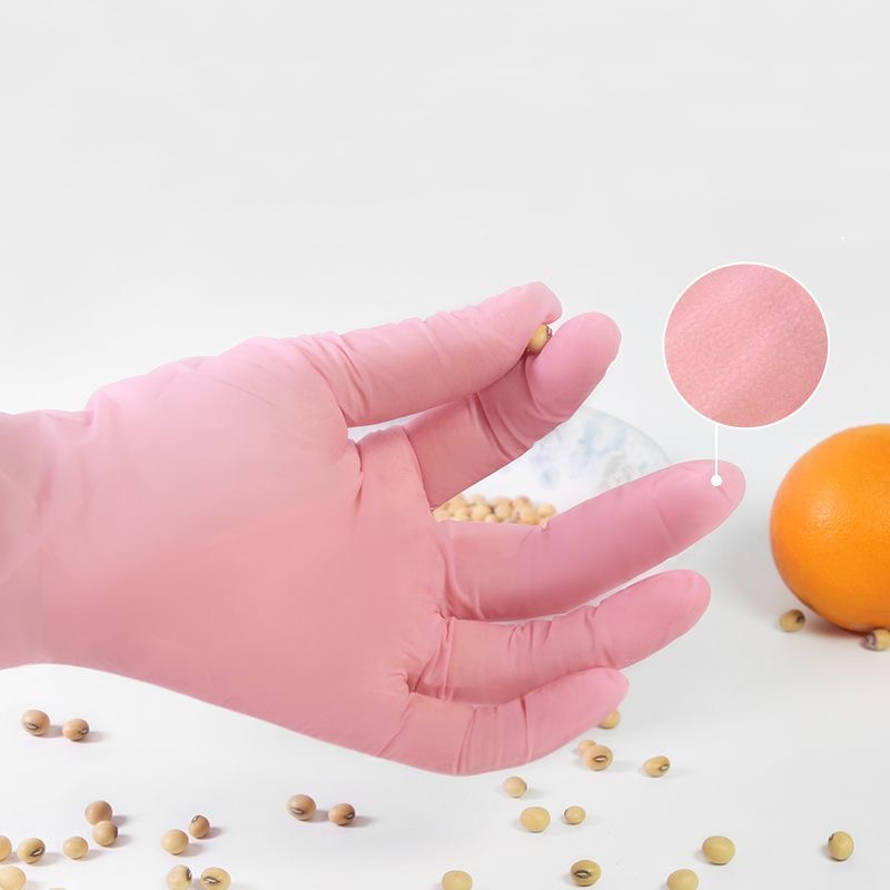 20/50/100PCS Pink Disposable G - Nitrile Mechanic Glove のレビューと価格