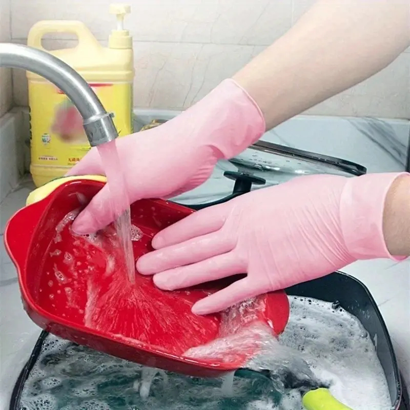 20/50/100PCS Pink Disposable G - Nitrile Mechanic Glove のレビューと価格