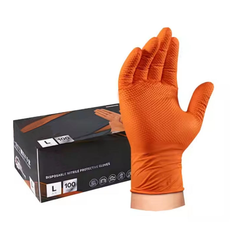 8mil Heavy Duty Industrial Ora - Nitrile Mechanic Glove のレビューと価格