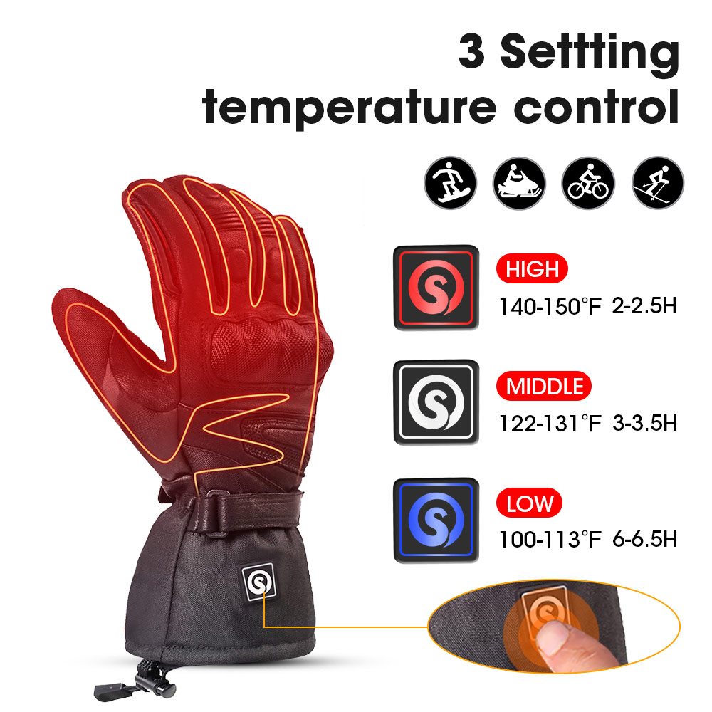 Snow Deer Winter Electric Heat - Heat Resistant Glove のレビューと価格