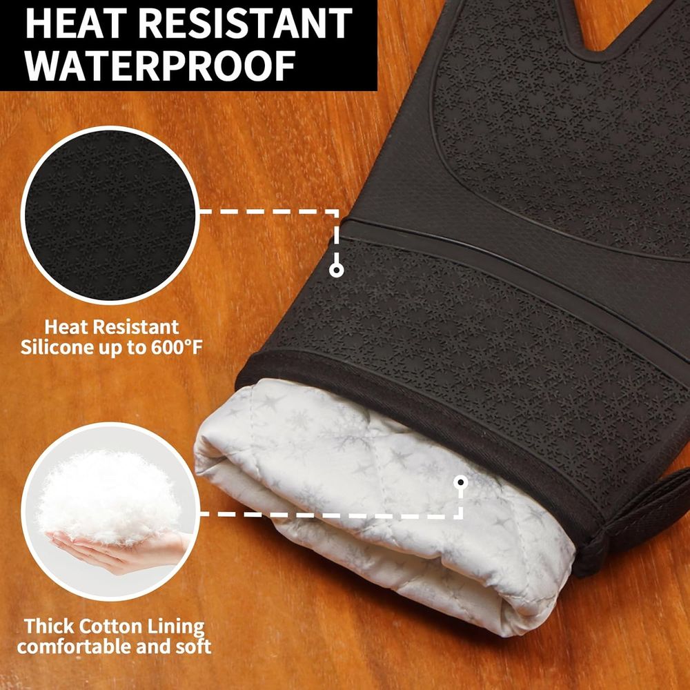 Heat Resistant Silicone Oven M - Heat Resistant Glove のレビューと価格
