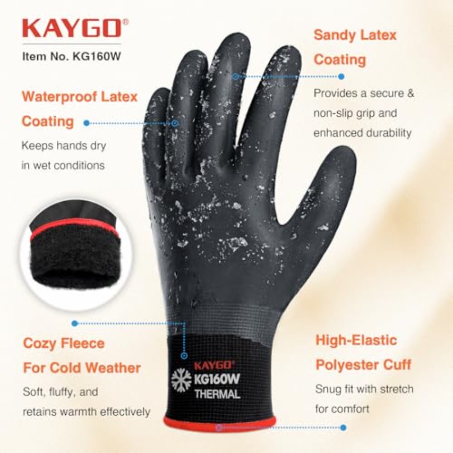 Winter Waterproof Work Gloves  - Winter Glove Insulated のレビューと価格
