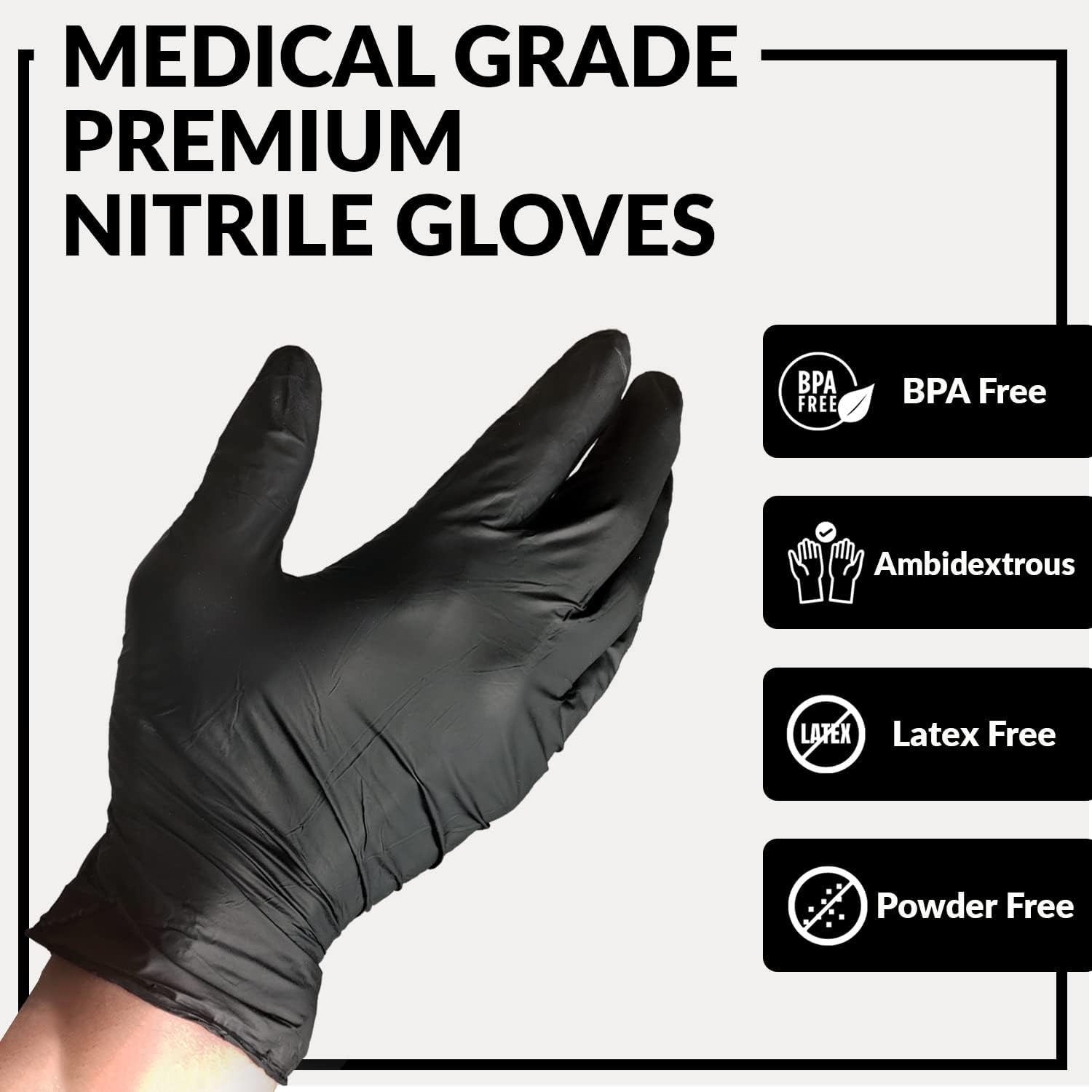 Nitrile Exam Gloves - Medical  - Exam Glove Nitrile のレビューと価格