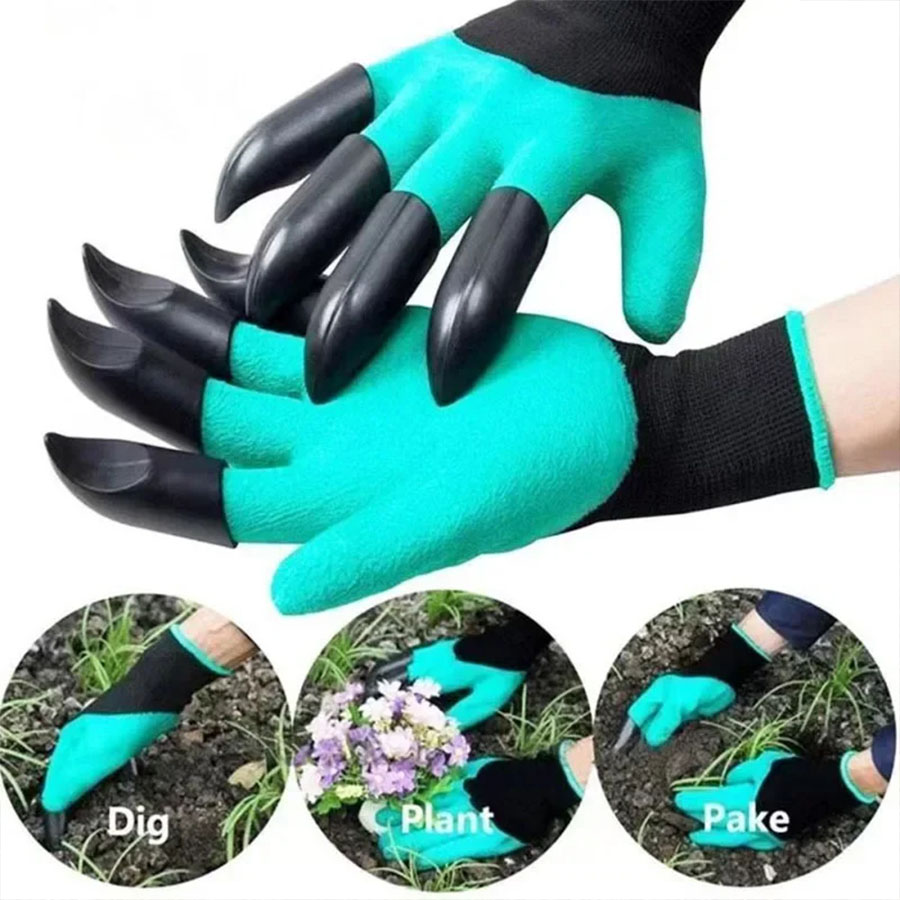 1Pair Gardening Gloves with Cl - Gardening Glove Waterproof のレビューと価格