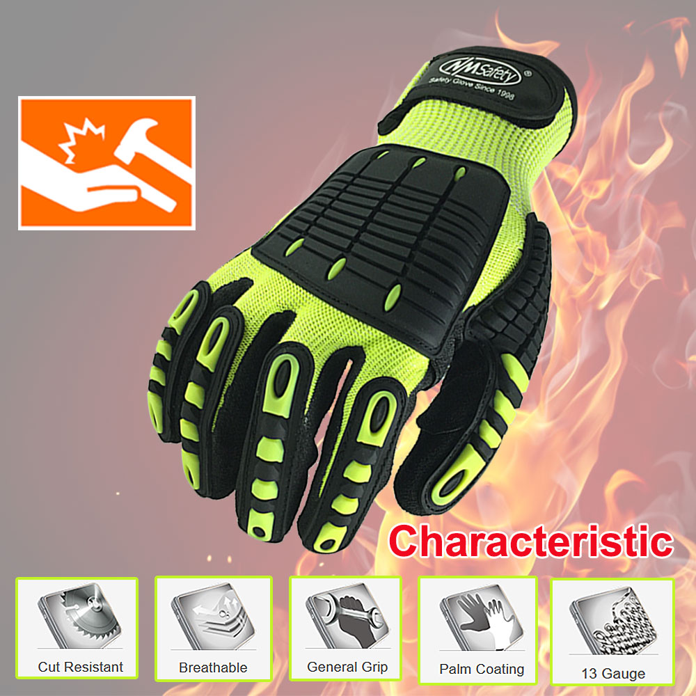 NMSafety High Quality Gloves S - Work Glove Impact のレビューと価格