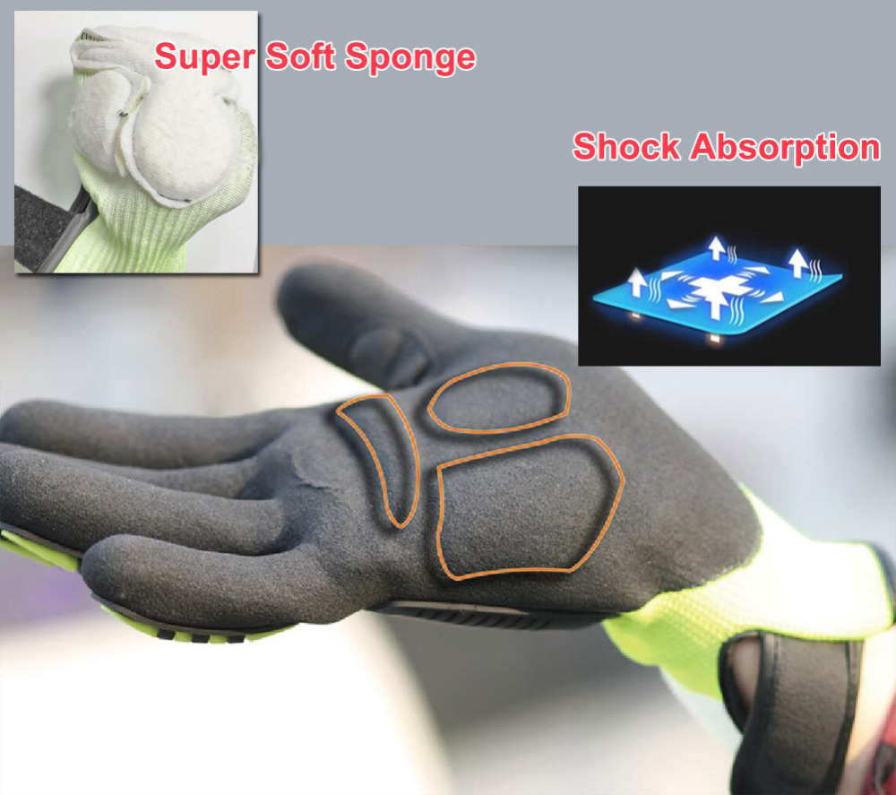 NMSafety High Quality Gloves S - Work Glove Impact のレビューと価格