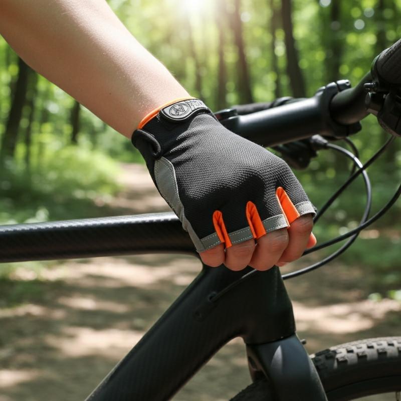 Half Finger Cycling Gloves Men - Cycling Glove Padded のレビューと価格