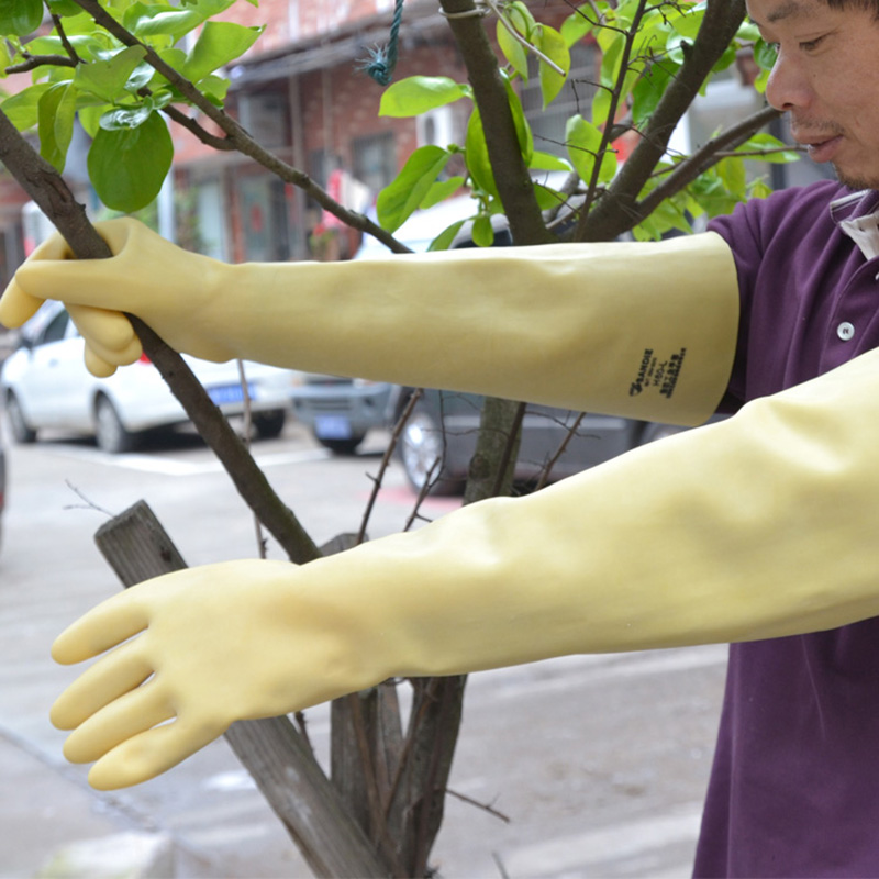 Long Rubber Thick Latex Cleani - Dish Glove Rubber のレビューと価格