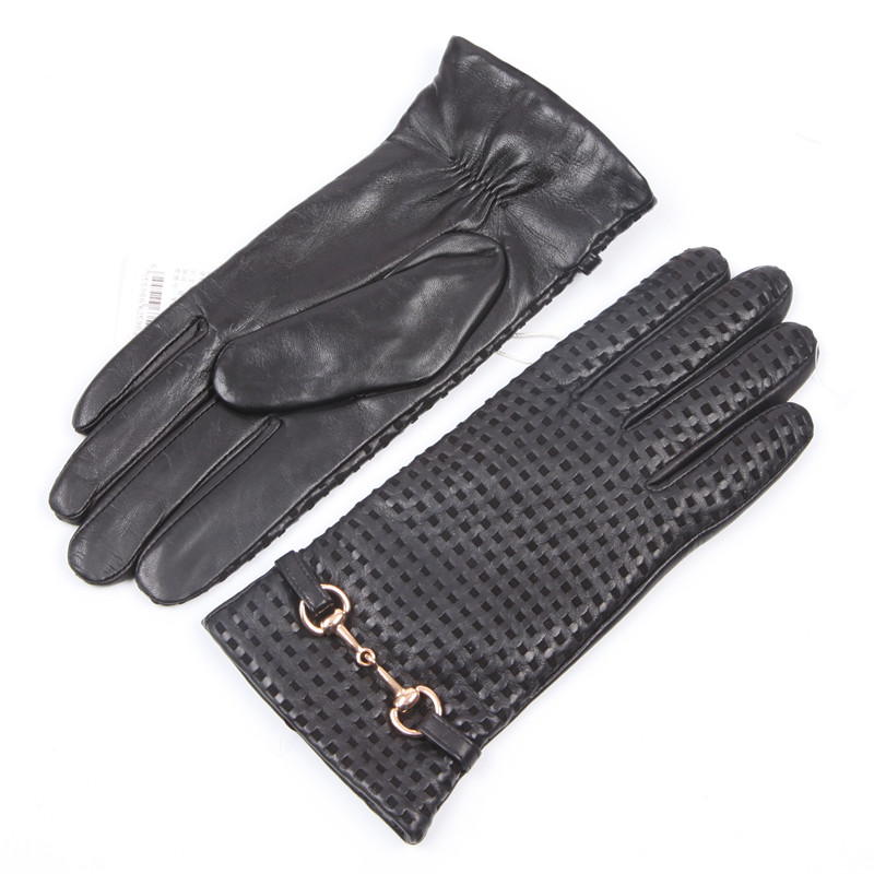 Real Leather Gloves Female The - Wool Glove Lined のレビューと価格