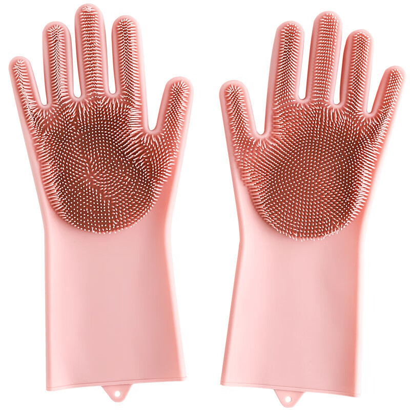 Silicone Dishwashing Gloves, M - Dish Glove Rubber のレビューと価格