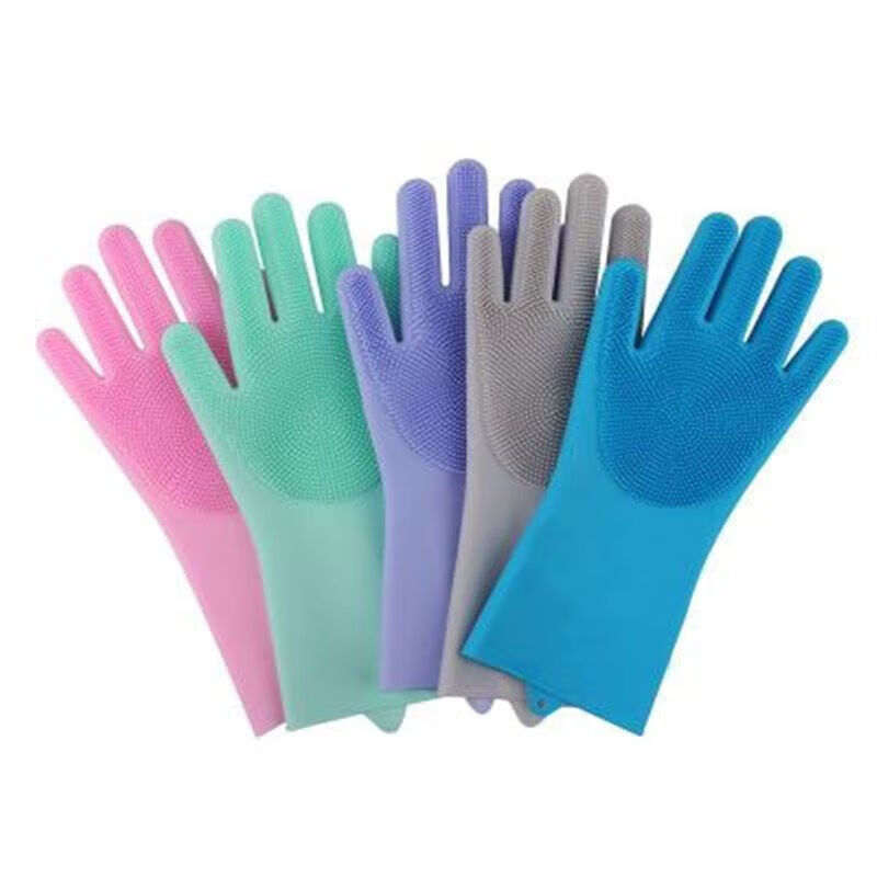 Silicone Dishwashing Gloves, M - Dish Glove Rubber のレビューと価格