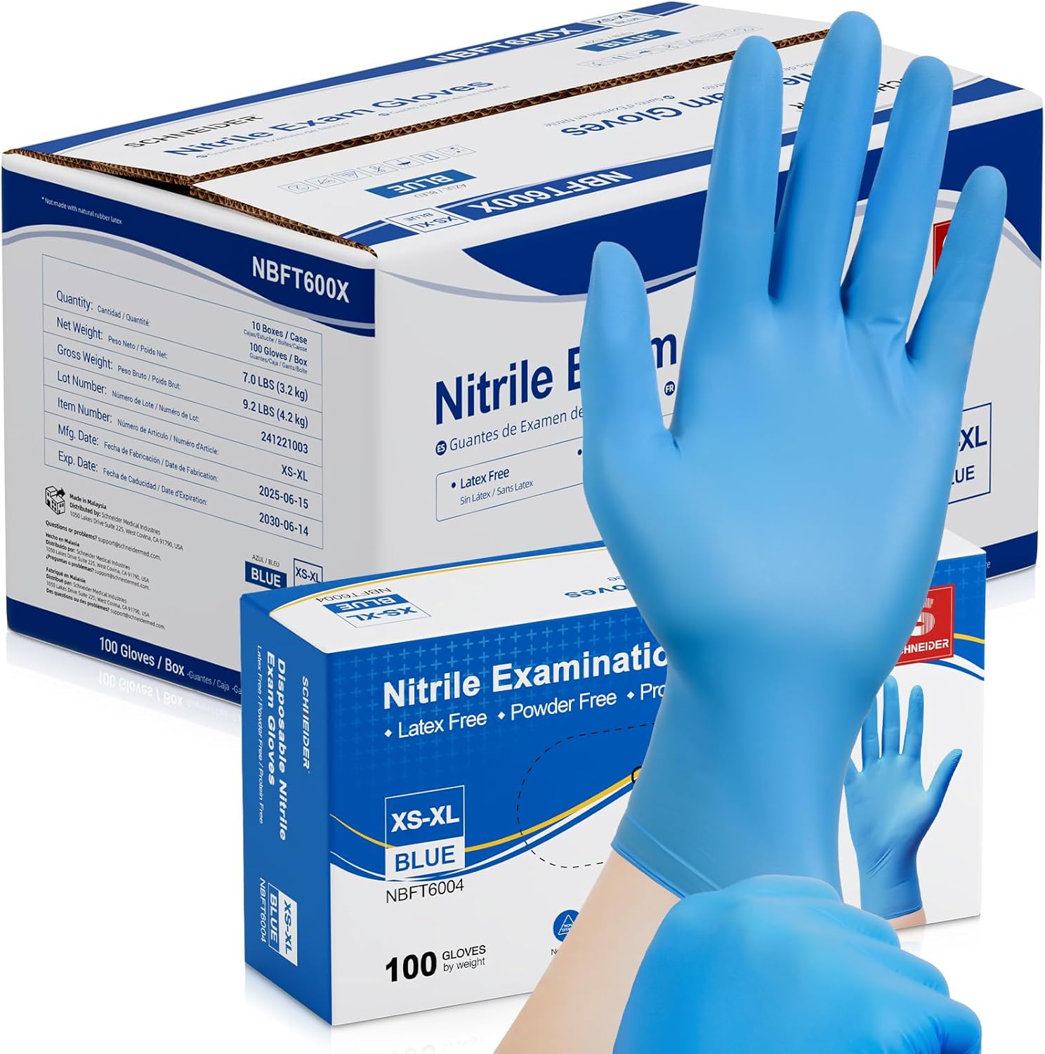 Nitrile Exam Gloves, Medical G - Exam Glove Nitrile のレビューと価格