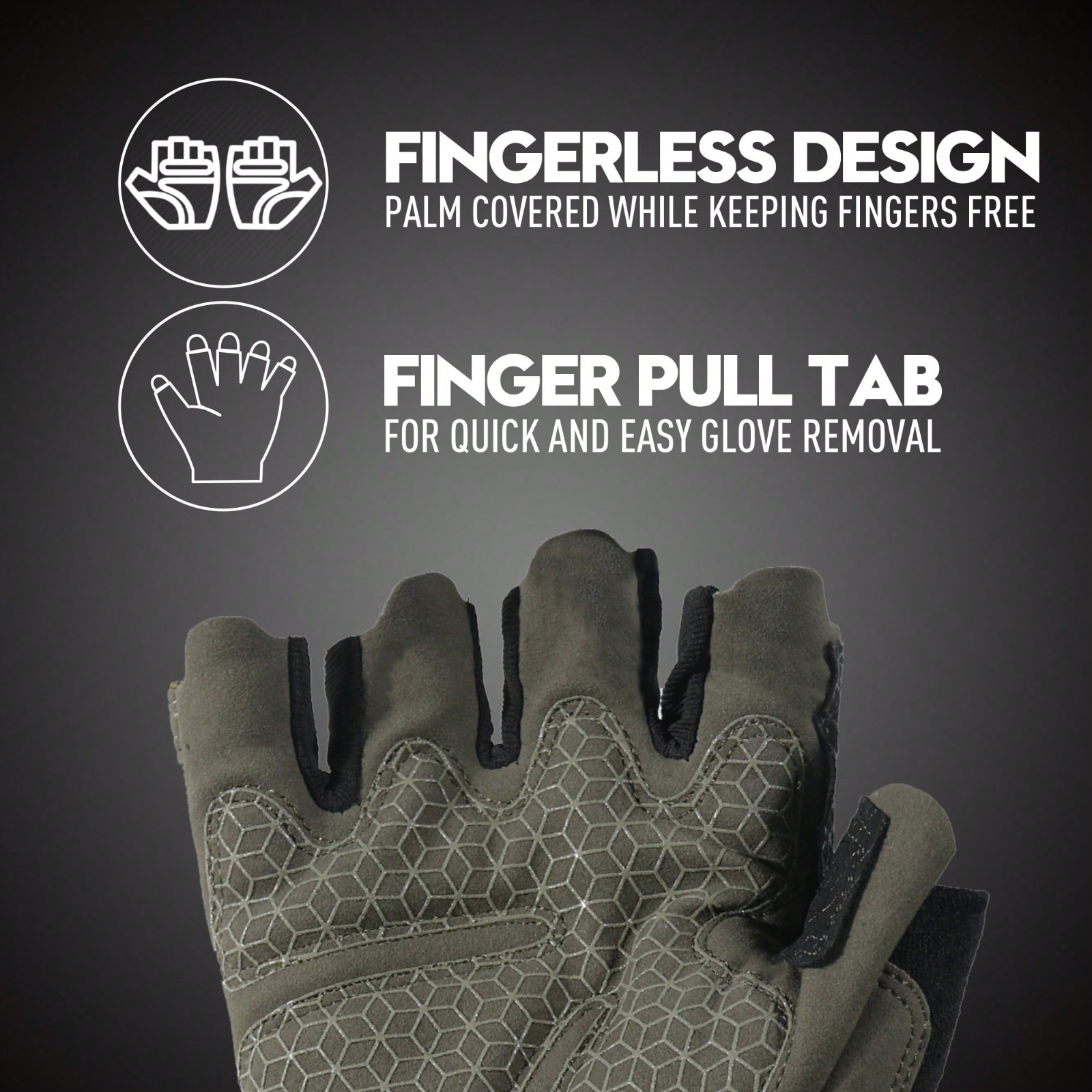 Tactical Fingerless Impact Glo - Work Glove Impact のレビューと価格