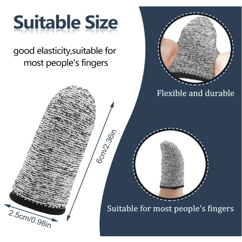 Anti Cut Level 5 Fingertip Glo - Cut Resistant Glove のレビューと価格