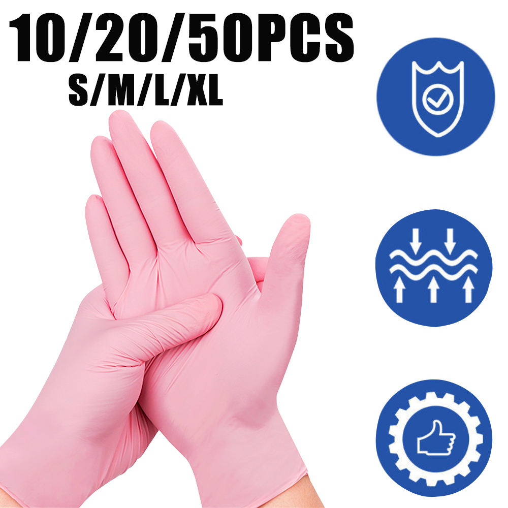 10/20/50pcs Nitrile Gloves For - Nitrile Mechanic Glove のレビューと価格