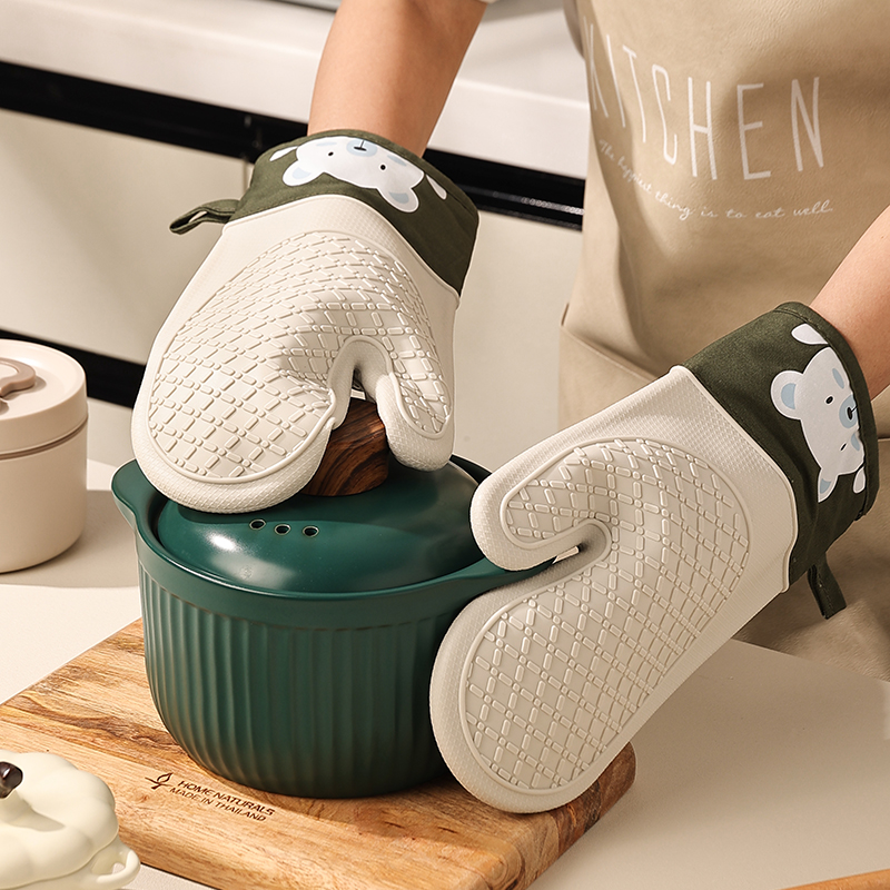 Silicone heat insulation glove - Oven Mitt Silicone のレビューと価格