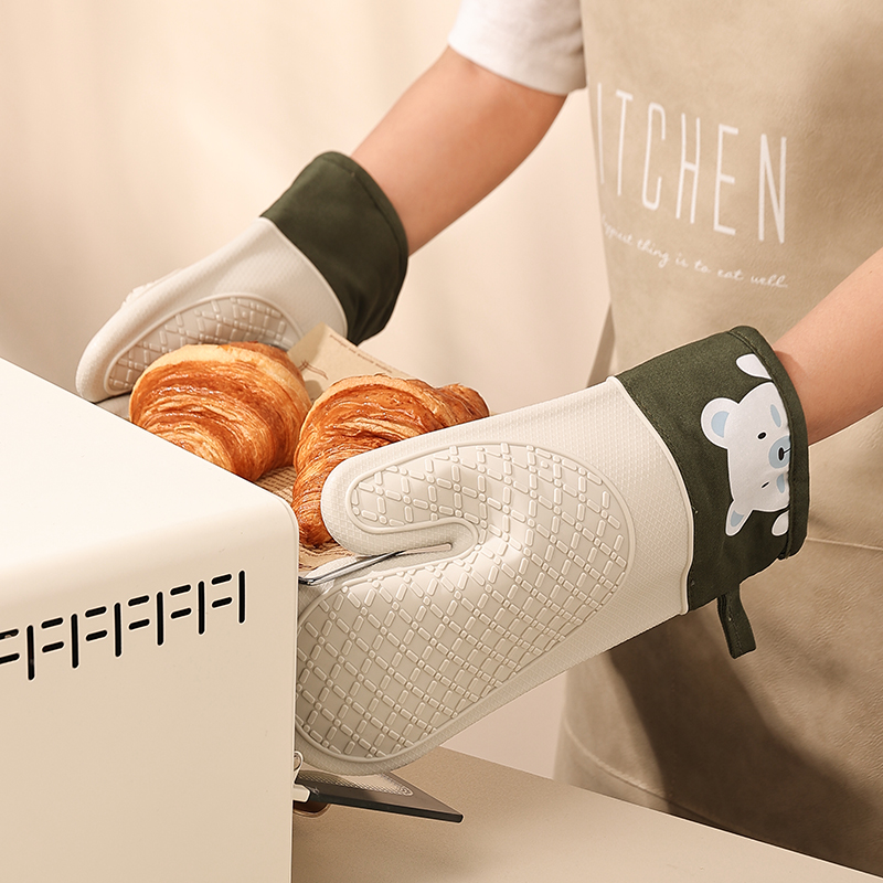Silicone heat insulation glove - Oven Mitt Silicone のレビューと価格