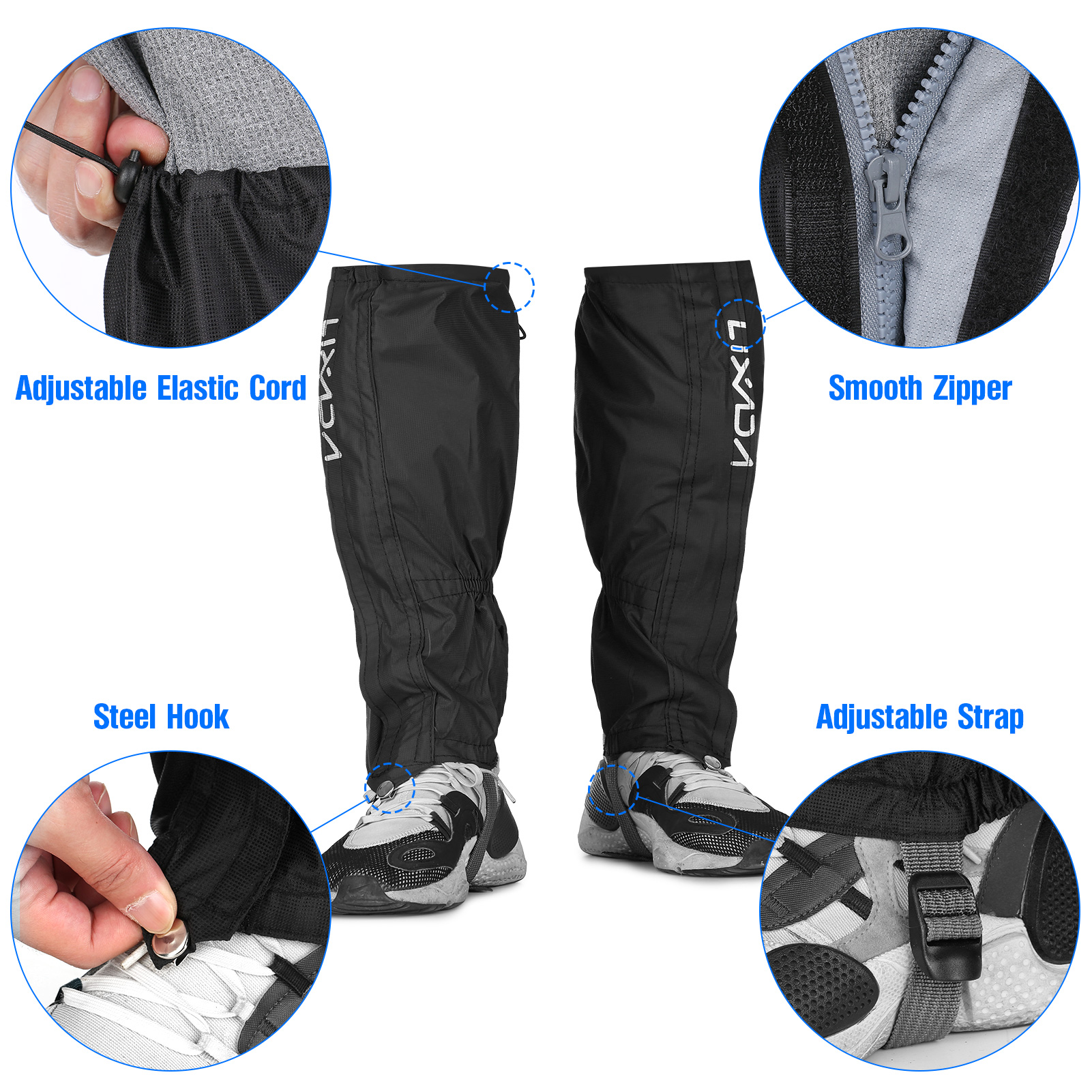 Lixada Gaiters Outdoor Skiing  - Gardening Glove Waterproof のレビューと価格