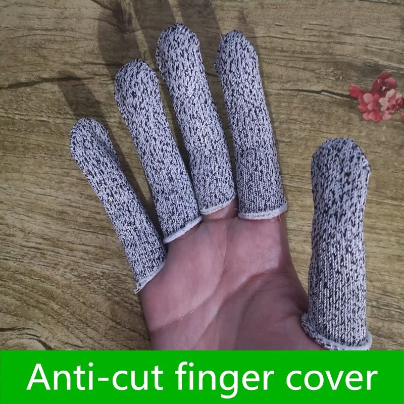 5pcs!  Anti-cut Finger Cots Le - Cut Resistant Glove のレビューと価格